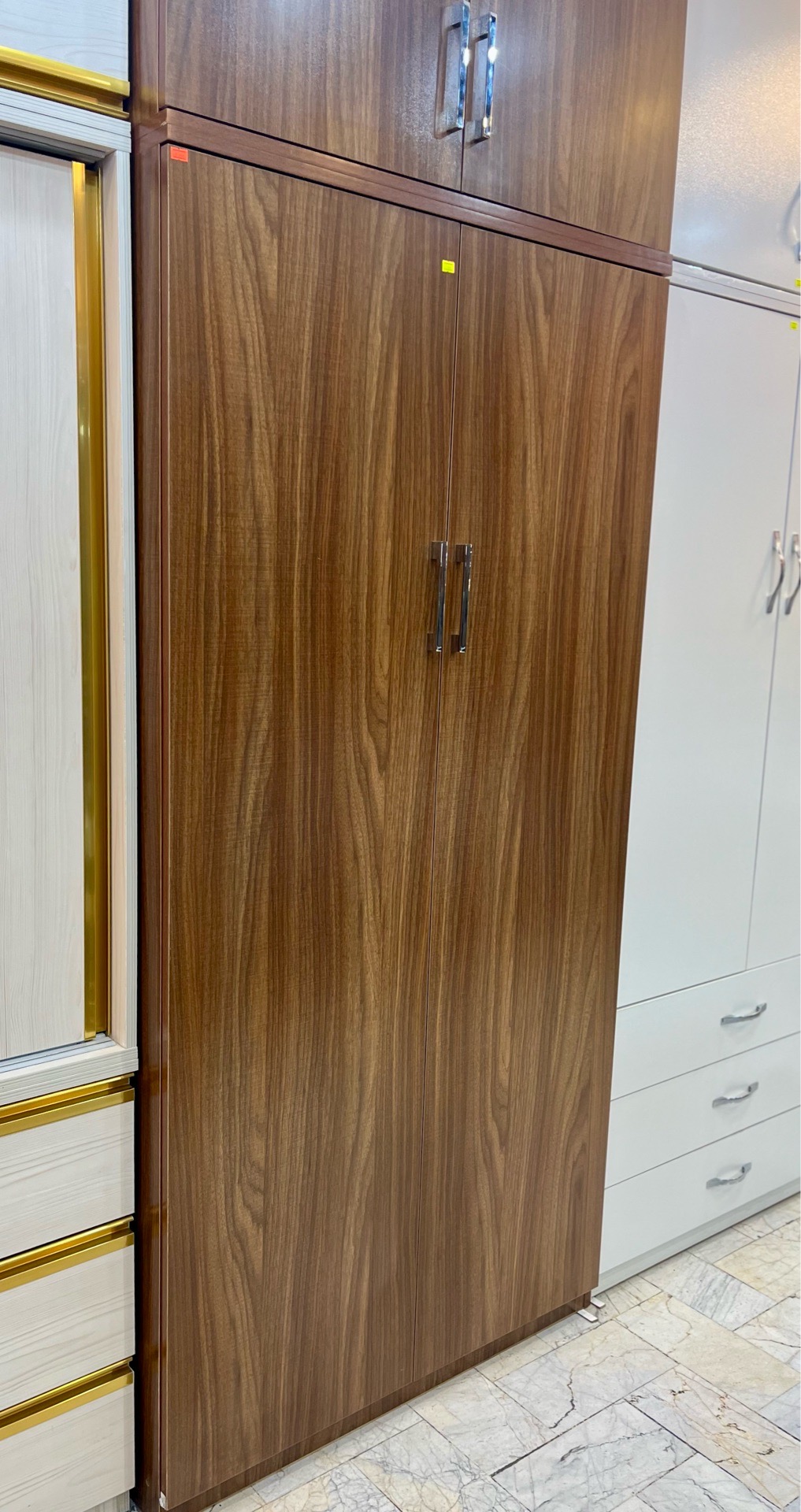 کمد دیواری و جارخت خوابی دوتکه 90 رنگ M53