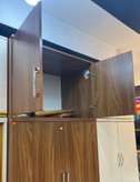 کمد دیواری و جارخت خوابی دوتکه 90 رنگ M53