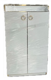 جاکفشی دو درب داشبوردی مگنتی پایه ABS ابعاد 60*103