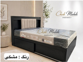 تخت دونفره 160 باکس دار مدل اهورا کرکره ای