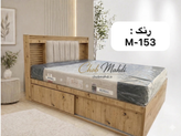 تخت دونفره 160 باکس دار مدل اهورا کرکره ای
