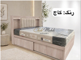 تخت دونفره 160 باکس دار مدل اهورا کرکره ای